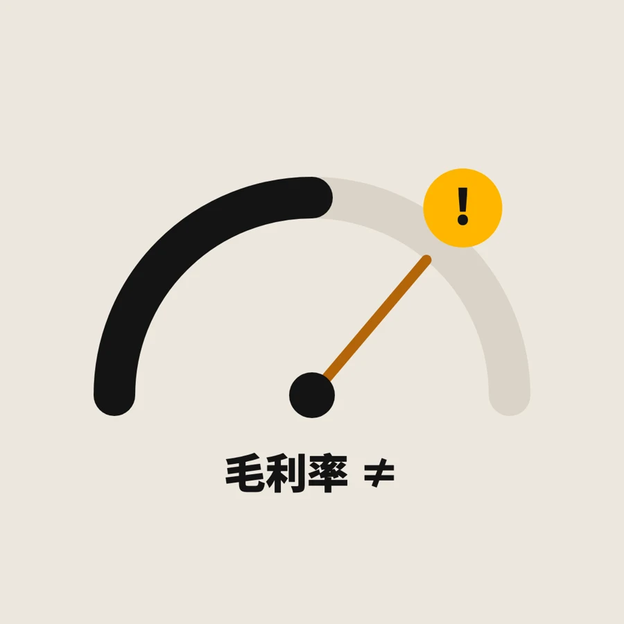 毛利率、淨利率算錯